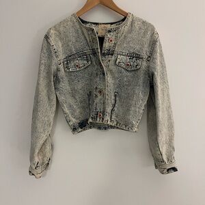 Vintage Wash Women's Jean Jacket